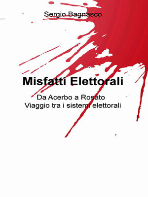 cover image of Misfatti Elettorali